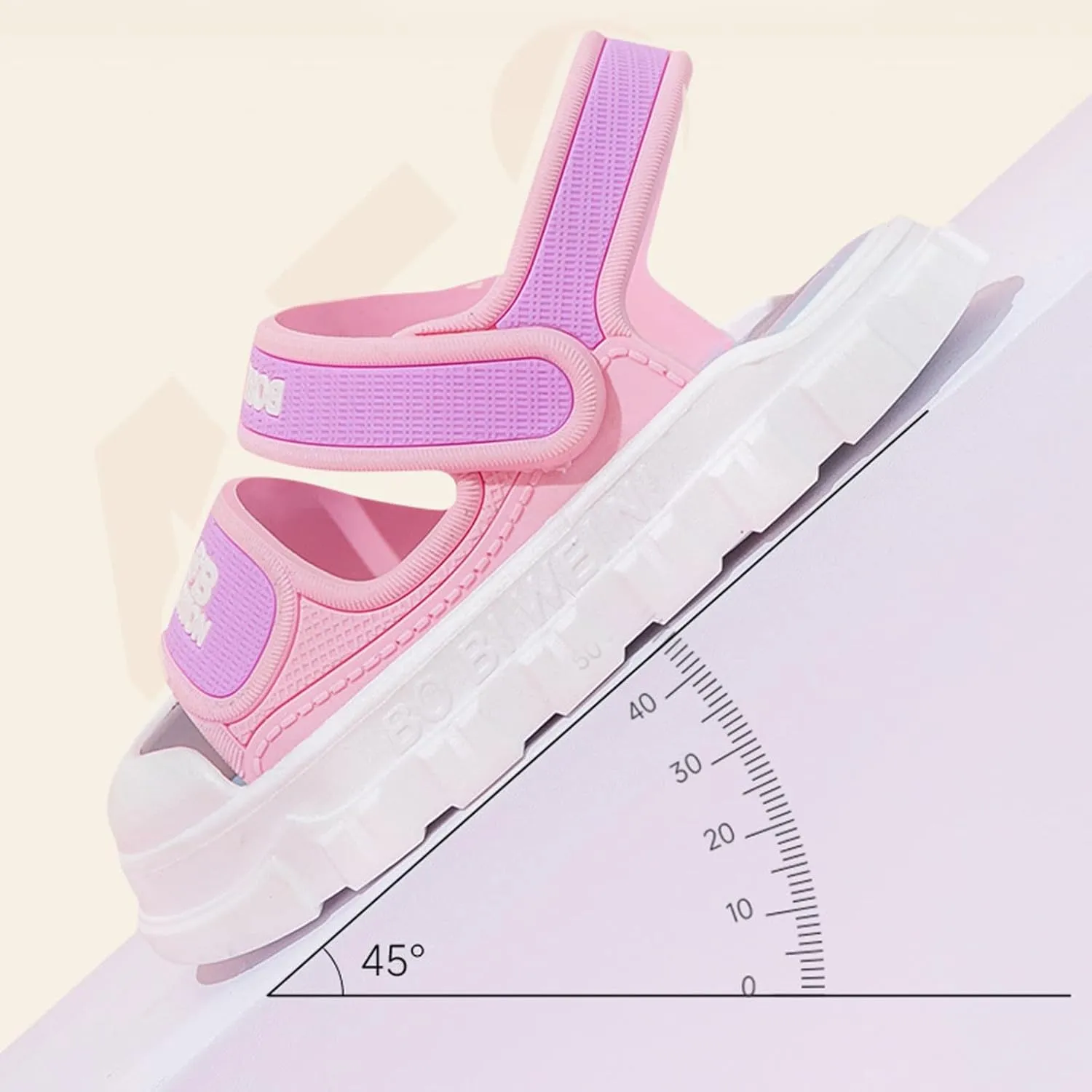 Toddler Sneaker Children Sandals Summer Girls Nonslip Soft Sole Cartoon Baby Sandals Beach Shoes for 1 to 11