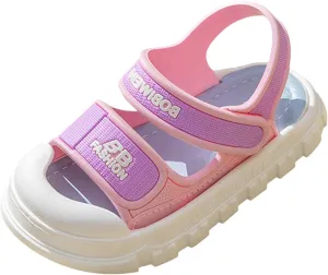 Toddler Sneaker Children Sandals Summer Girls Nonslip Soft Sole Cartoon Baby Sandals Beach Shoes for 1 to 11