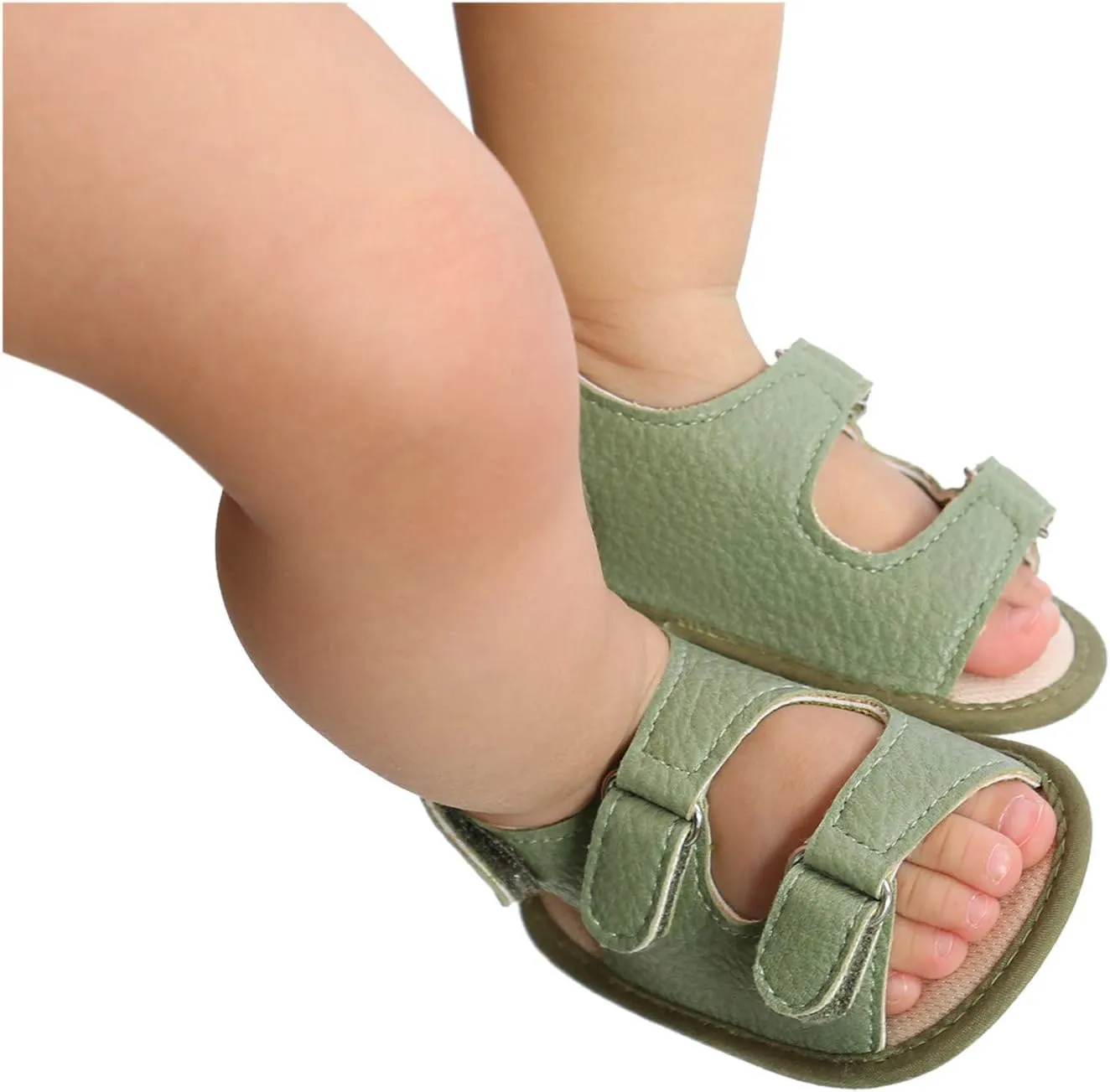 Toddler Soft Foot Warmer Flat Girls Rubber Baby Soft Boys Walking Non-Slip Sandals Sole Shoes Prewalker Baby