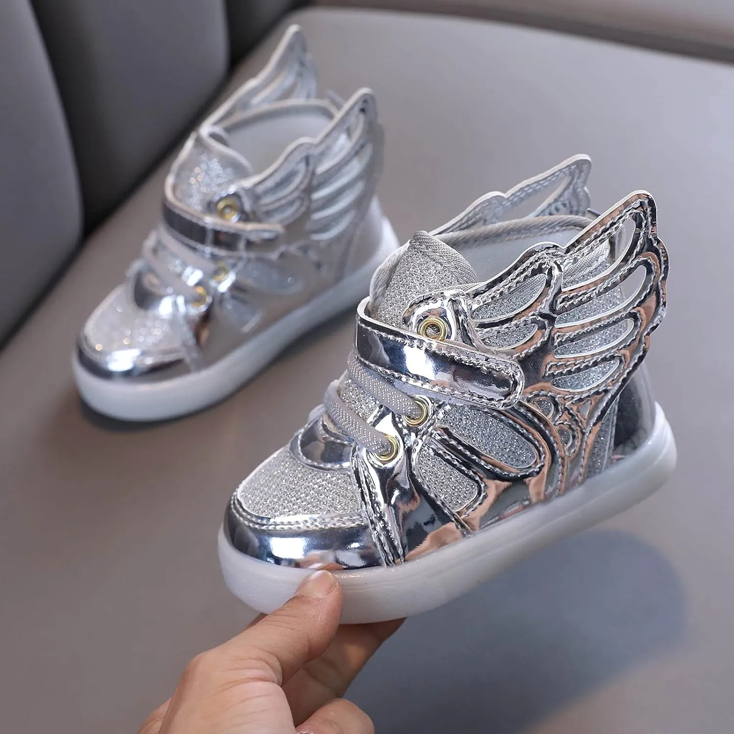 Toddler Tennis Shoes Boys Kids Shoes Girls Sport Children Light Luminous Led Baby Shoes Soft Sole Baby Shoes