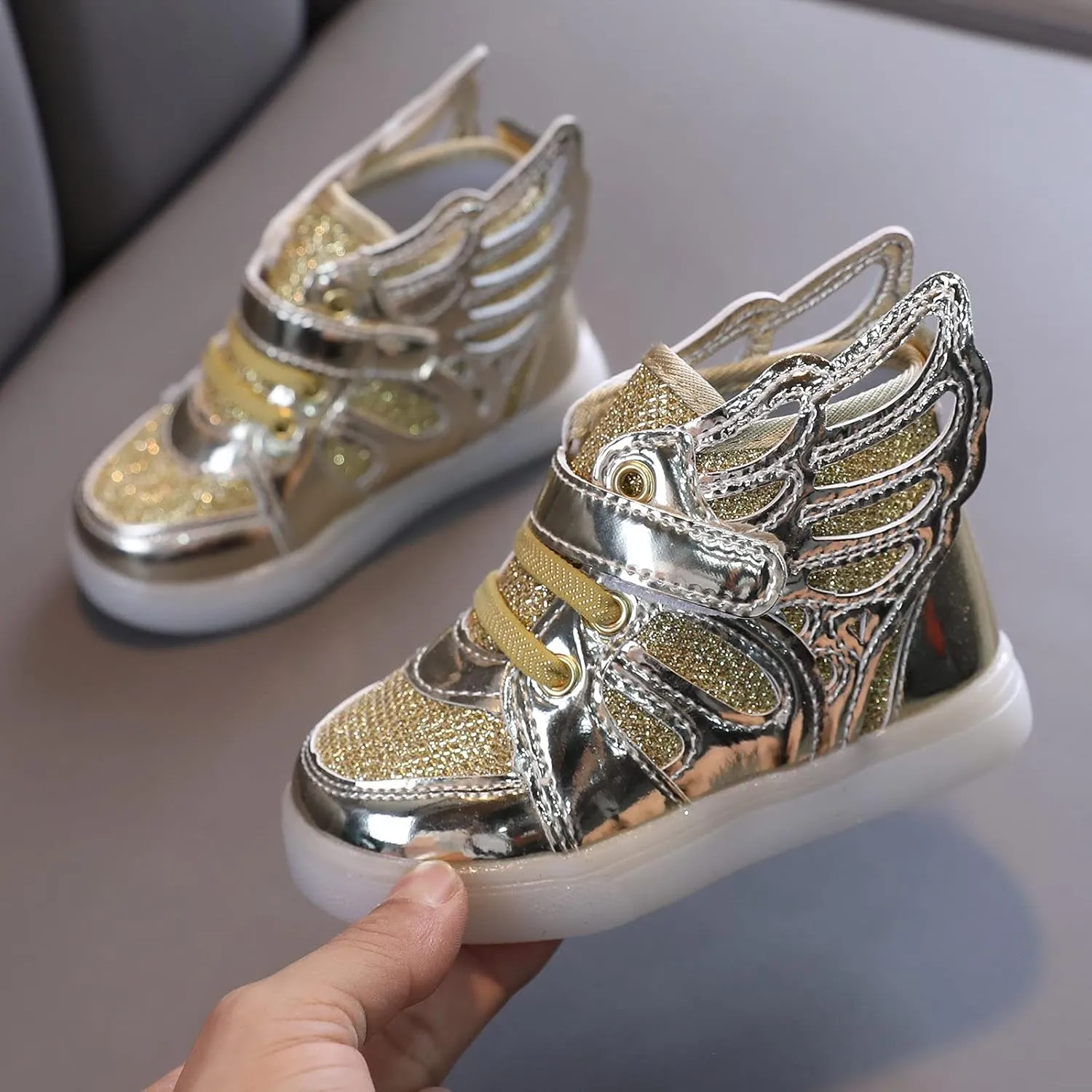 Toddler Tennis Shoes Boys Kids Shoes Girls Sport Children Light Luminous Led Baby Shoes Soft Sole Baby Shoes