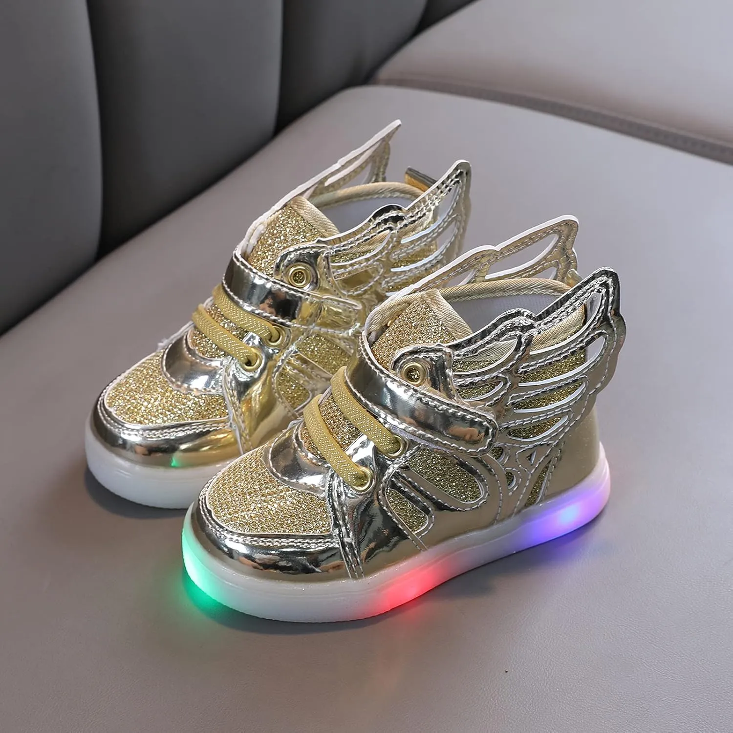 Toddler Tennis Shoes Boys Kids Shoes Girls Sport Children Light Luminous Led Baby Shoes Soft Sole Baby Shoes