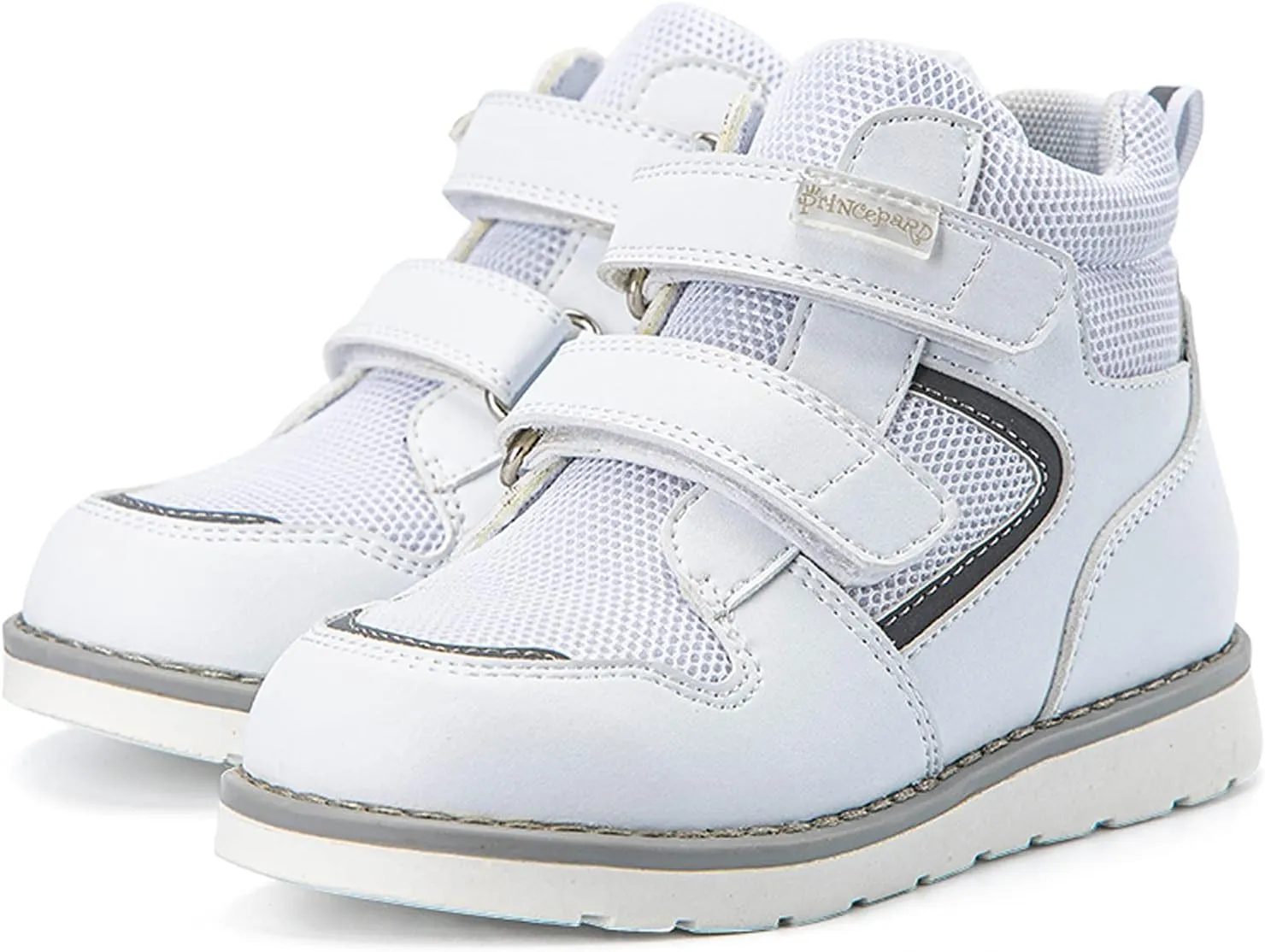 Toddlers Orthopedic Shoes,Kids High-top Corrective Sneakers for Boys and Girls with Arch and Ankle Support, Non-Slip Soles
