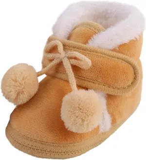 Unisex Organic Cotton Baby Booties Infant Shoes Slipper Sock Soft Baby Socks Infant First Walkers Crib Shoes