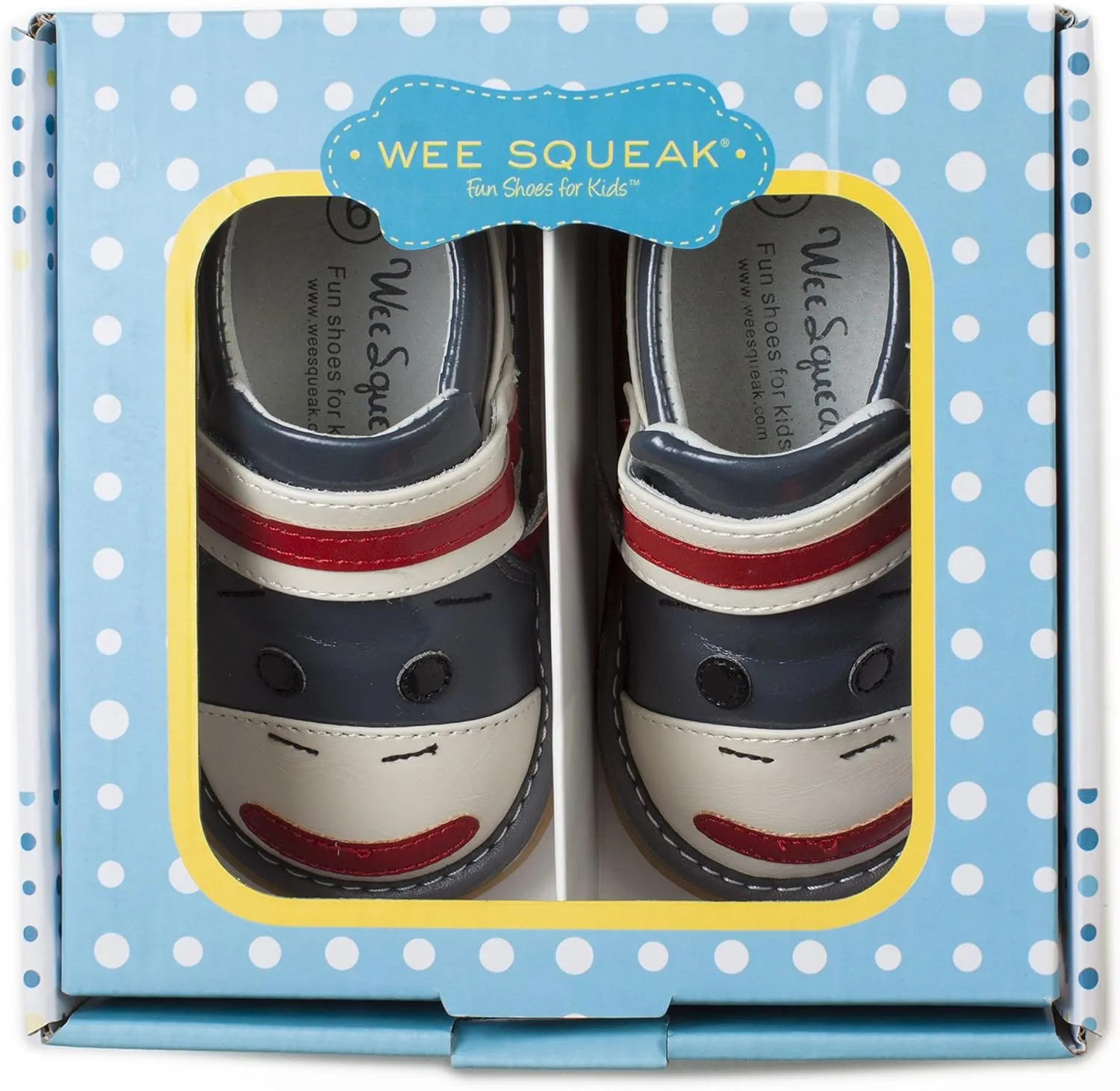 Wee Squeak Toddler Squeaky Shoes Socks The Monkey