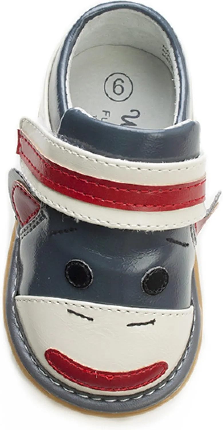 Wee Squeak Toddler Squeaky Shoes Socks The Monkey