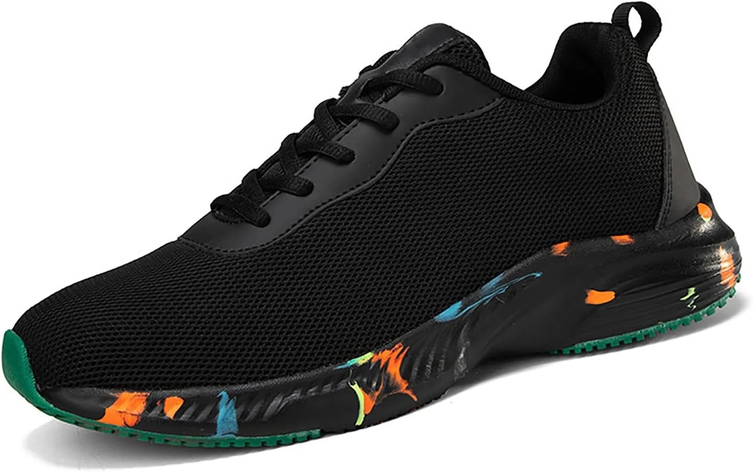 Women Gym Shoes Breathable Mesh Soft Platform Lace Up Sneakers Summer Casual Comfortable Non Slip Running Sport Shoes