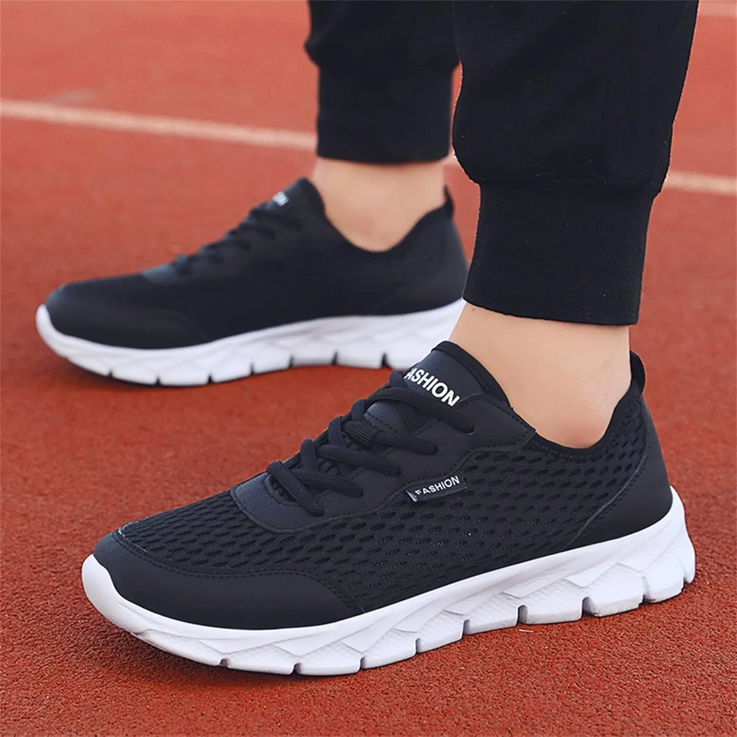 Womens Walking Shoes Lace Up Lightweight Memory Foam Cheer Tennis Shoes Men Slip On Slip On Shoes Casual Slip On Sneakers Waterproof Tennis Shoe Trainers Shoe